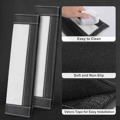 SEG Direct pack de 2 almohadillas para cinturón de seguridad