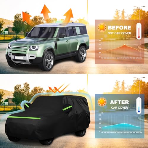 QUNSUNUS - Funda de automóvil de 6 capas para Land Rover Def