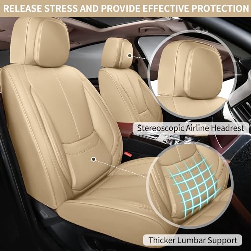 Juego completo de fundas de asiento de automóvil, funda de c