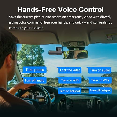 KAWA Dash Cam 2K, cámara WiFi para tablero de automóviles 14