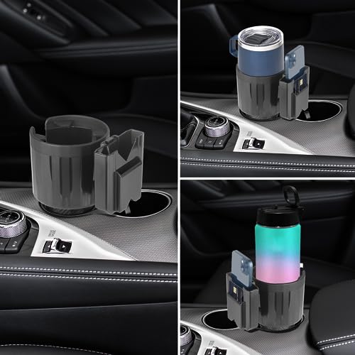 SACSTAR Expansor de portavasos para automóvil con soporte pa