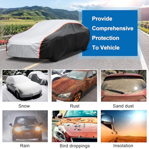 Funda de automóvil de 10 capas impermeable para todo tipo de