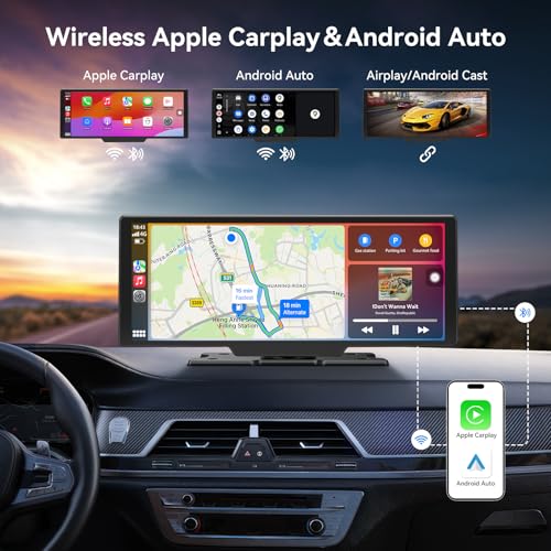 Pantalla táctil Carplay de 9 pulgadas con cámara de tablero