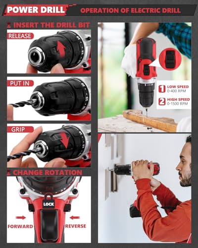 KINGTOOL Kit de herramientas para el hogar, kit de herramien