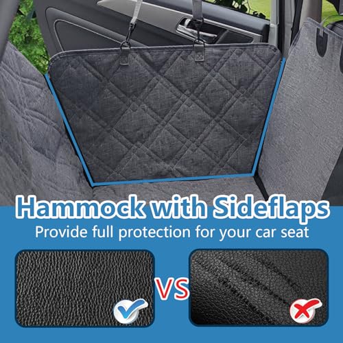 Funda de asiento de automóvil para mascotas, 100% impermeabl