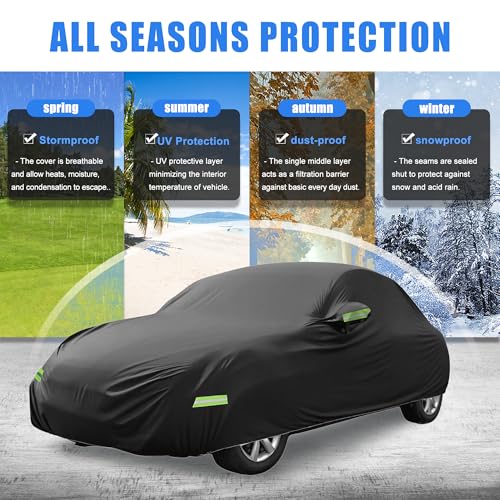 X AUTOHAUX Funda impermeable para automóvil Volkswagen New B