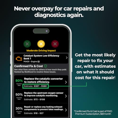 Pantalla de condición activa para coches FIXD