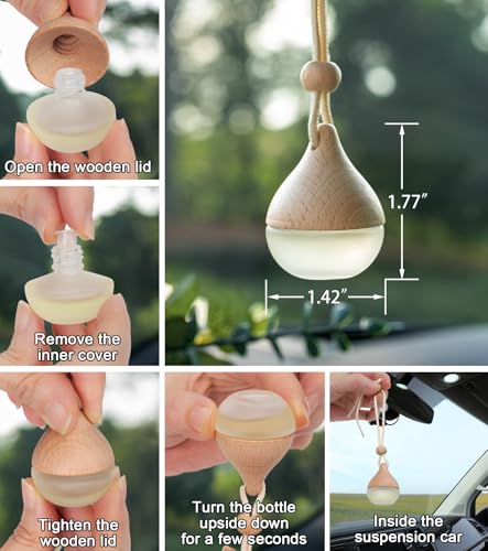 Ambientador colgante de coche para mujer, tecnología desodor