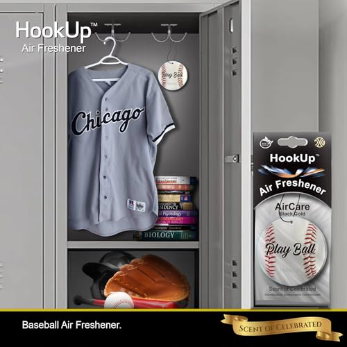 Hookup - Ambientador de aire para automóvil de béisbol, paqu