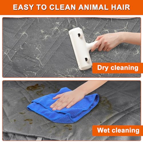 Funda de asiento de automóvil para perros compatible con Toy