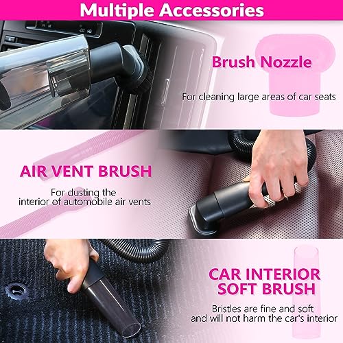 Kit de limpieza para automóvil, kit de detallado de vacío pa