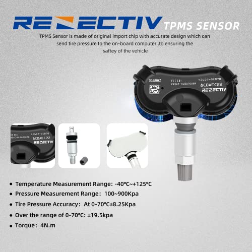 Sensor TPMS, sensores de monitor de presión de neumáticos de