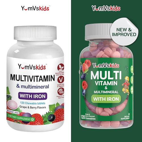 YumVs Complete Kids Multivitamínico con hierro – Multivitamí