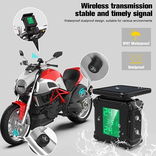Sistema de monitoreo de presión de neumáticos TPMS universal