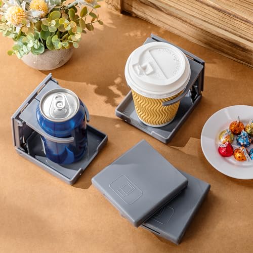Tioncy Paquete de 8 portavasos ajustables con tornillos, sop