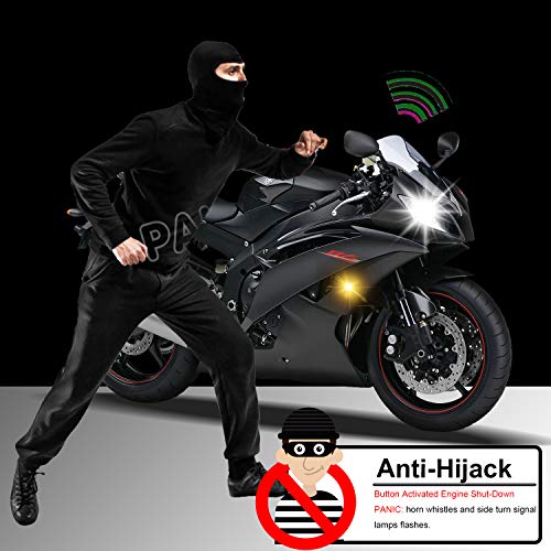 Bluefire® Kit de seguridad de sistema de alarma para motocic