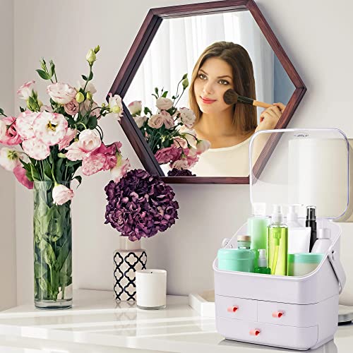 Organizador de cosméticos para encimera, organizador de maqu