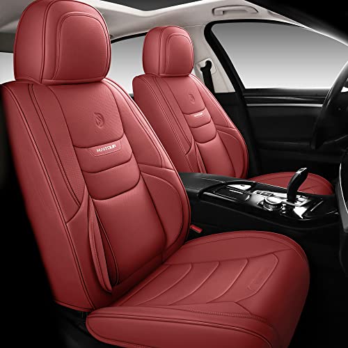 Fundas de asiento de automóvil de cuero de cobertura complet