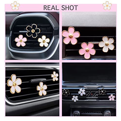 6 clips de perfume para ambientador de automóvil, decoración