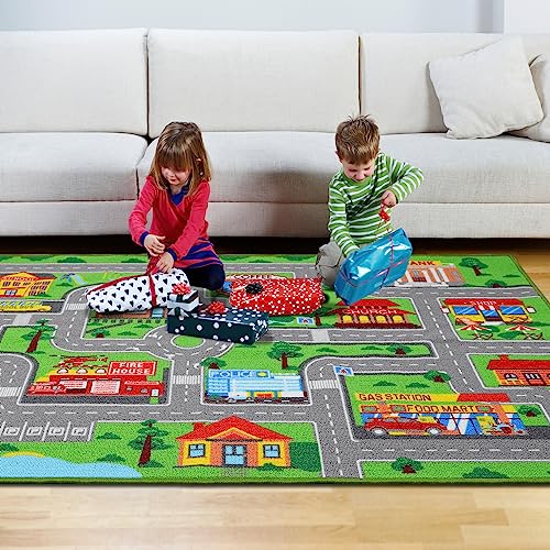 Alfombra de juego para niños, alfombra de 59 x 39.4 pulgadas