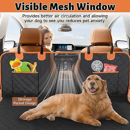 Extensor de asiento trasero para perros, funda de asiento du
