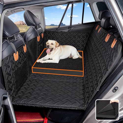 Cama para perro para extensor de asiento trasero de automóvi