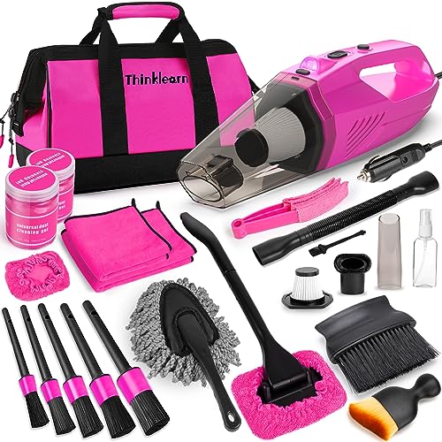 Kit de limpieza para automóvil, kit de detallado de vacío pa
