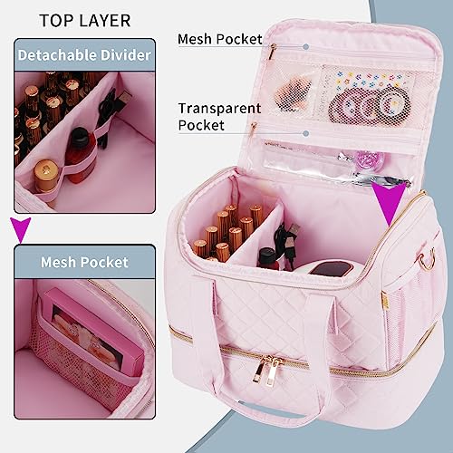 Estuche organizador de esmalte de uñas, bolsa organizadora d