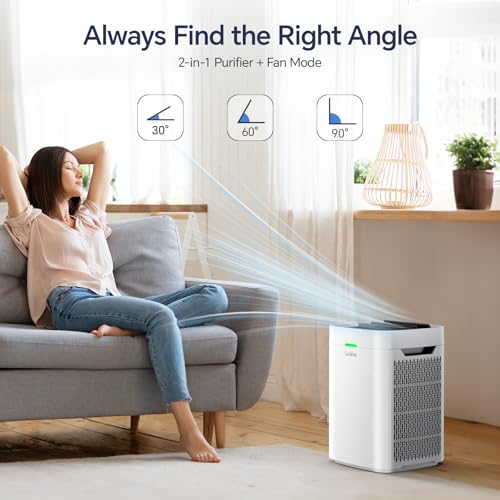 Purificadores de aire para el hogar, habitación grande de ha
