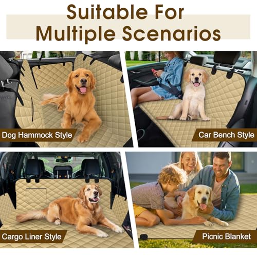 Funda de asiento de automóvil para perro, funda duradera par