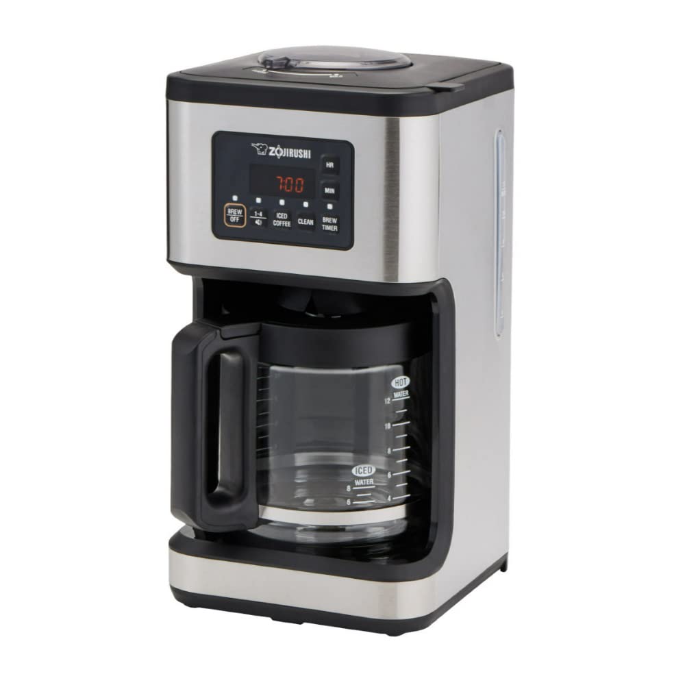 Zojirushi Cafetera programable Dome Brew con elaboración mic