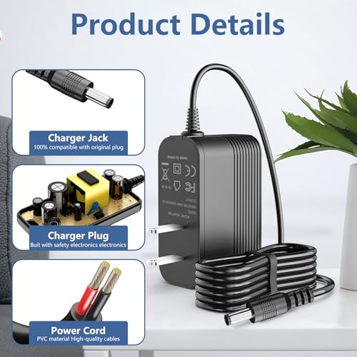 Reemplazo para enchufe de pared Halo Bolt Adaptador de carga