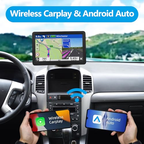 Pantalla portátil de Apple Carplay de 7 pulgadas para coche