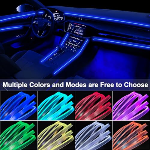 Luces interiores para automóvil, tira LED 9 en 1 para automó
