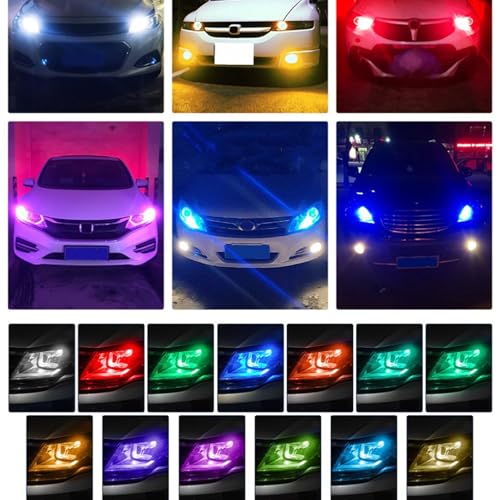 Bombilla LED T10 RGB de ancho de luz 194 168 w5w 2825 luz de
