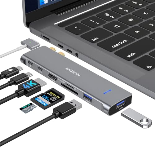 Adaptador USB C para MacBook Pro 2023 2022 2021, adaptador U
