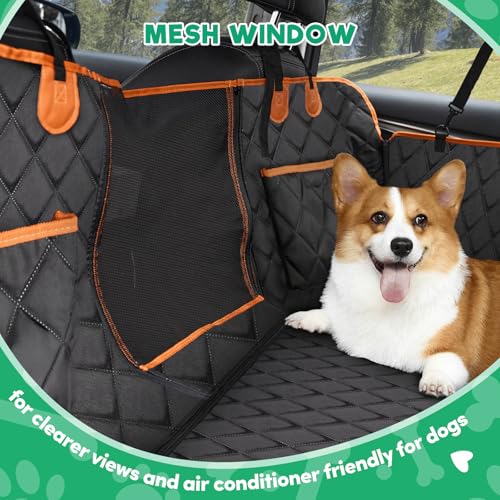 BENCMATE Funda de asiento de coche 6 en 1 para mascotas, res