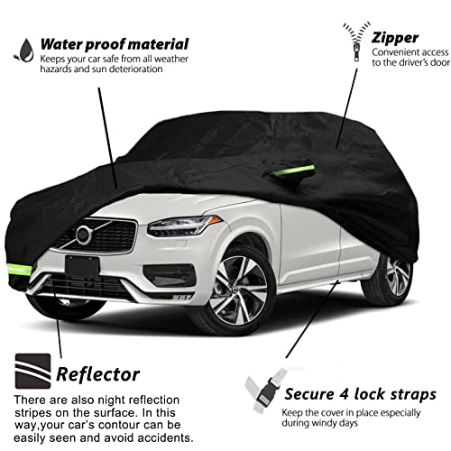 YIXIN Funda impermeable para automóvil Volvo XC90 2002-2024,