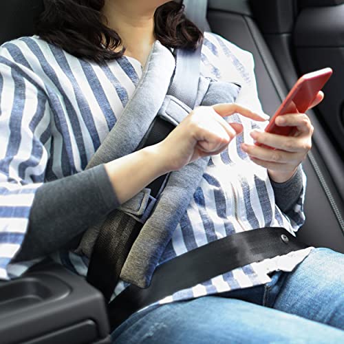 FRESHME Almohada para cinturón de seguridad de automóvil, 10
