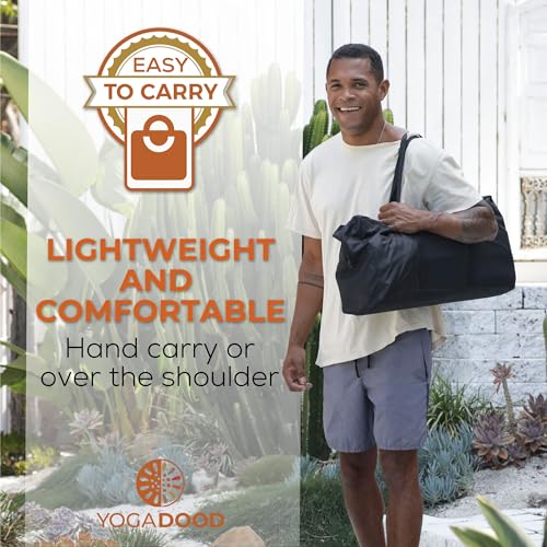 Yoga Dood Bolsa de transporte de yoga duradera – Espaciosa b
