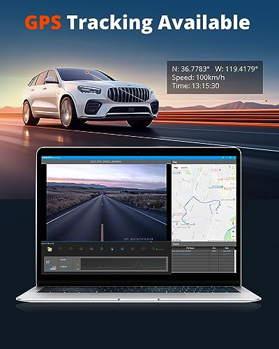 Kingslim Cámara de tablero D5-4K con WiFi - Cámara de tabler