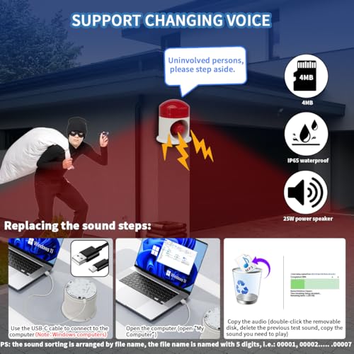 Alarma de luz de sonido, cuernos de seguridad industrial YSG