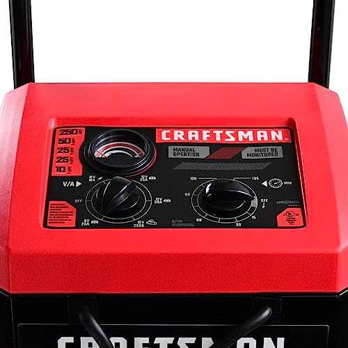 CRAFTSMAN CMXCESM233, cargador de batería con ruedas y arran