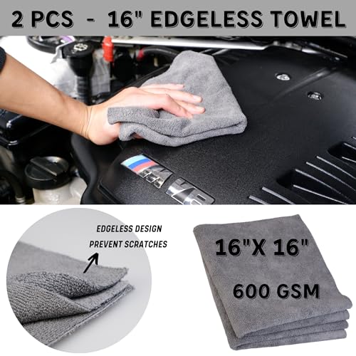 Kit de limpieza de detalles de bahía de motor de automóvil,