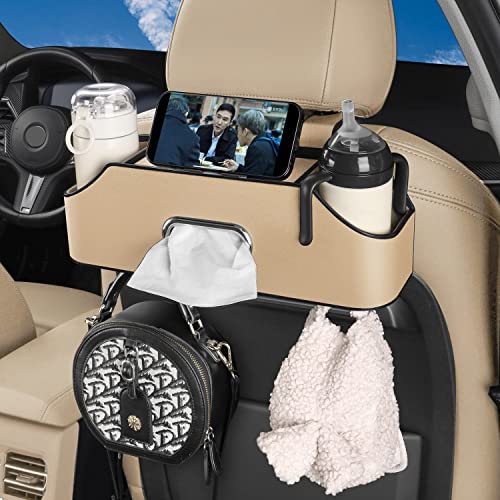 HOLDCY Organizador de asiento trasero de automóvil con 2 por