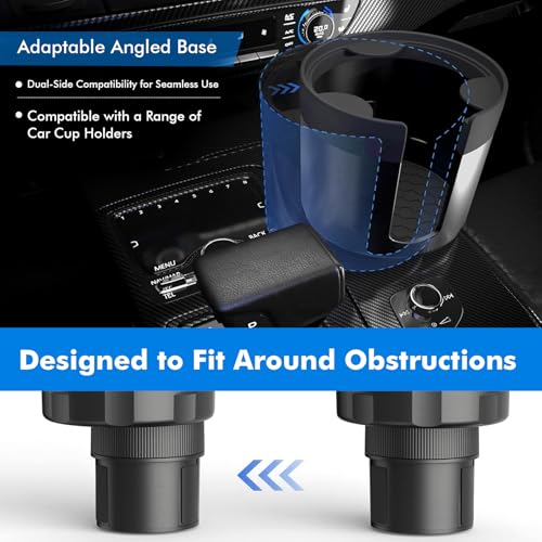 AZHANIU - Expansor de portavasos para automóvil con opción d