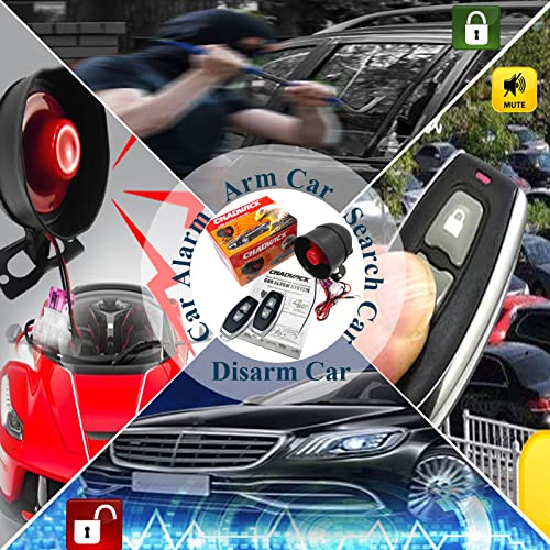 CHADWICK Alarma de sirena de bocina de automóvil, sistema de