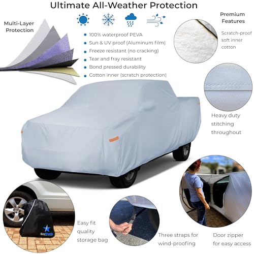 EzyShade - Funda de 10 capas para camioneta, impermeable, pa