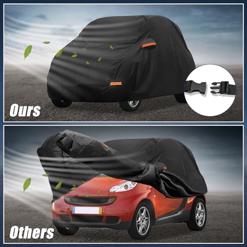 X AUTOHAUX Funda de coche para Smart Fortwo 2007-2019 210D-P