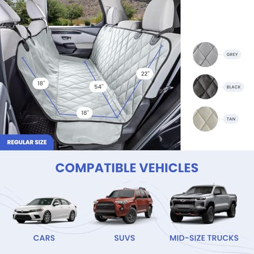 Funda para asiento trasero de vehículos, camiones y vehículo